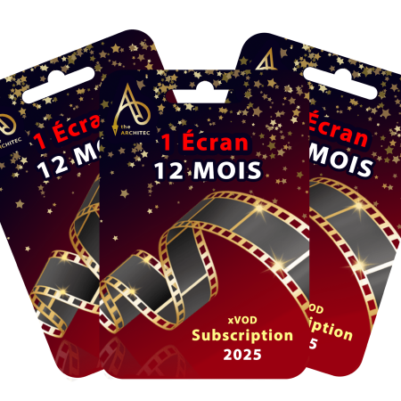 xVOD 1 écran (VOD Uniquement)